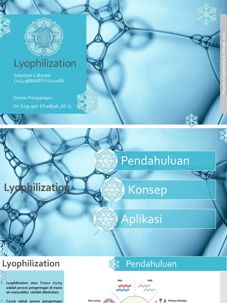 Lyophilization Pdf Freeze Drying Physical Sciences