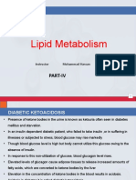 Lecture 7.4 Lipid Metabolism