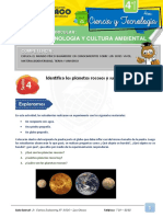 4ºgrado-Ciencia y Tecnología-S4-Identifico Los Planetas Rocosos y Sus Características PDF