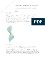 Lightning Strike Protection For Composite Structures