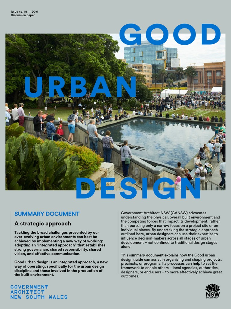 Draft Guide Good Urban Design 2019 06 26 | PDF | Strategic Planning ...