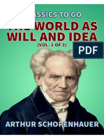 The World As Will and Idea (Vol. 1 of 3)