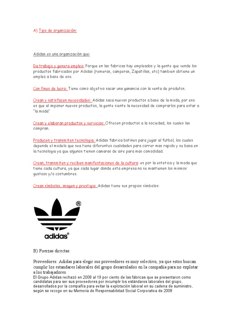 Masaccio vacante puede Adidas TP 2 | PDF | Adidas | Fashion