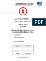 Iii.6 Prosedur Identifikasi Dan Evaluasi Pemenuhan Peraturan K3L