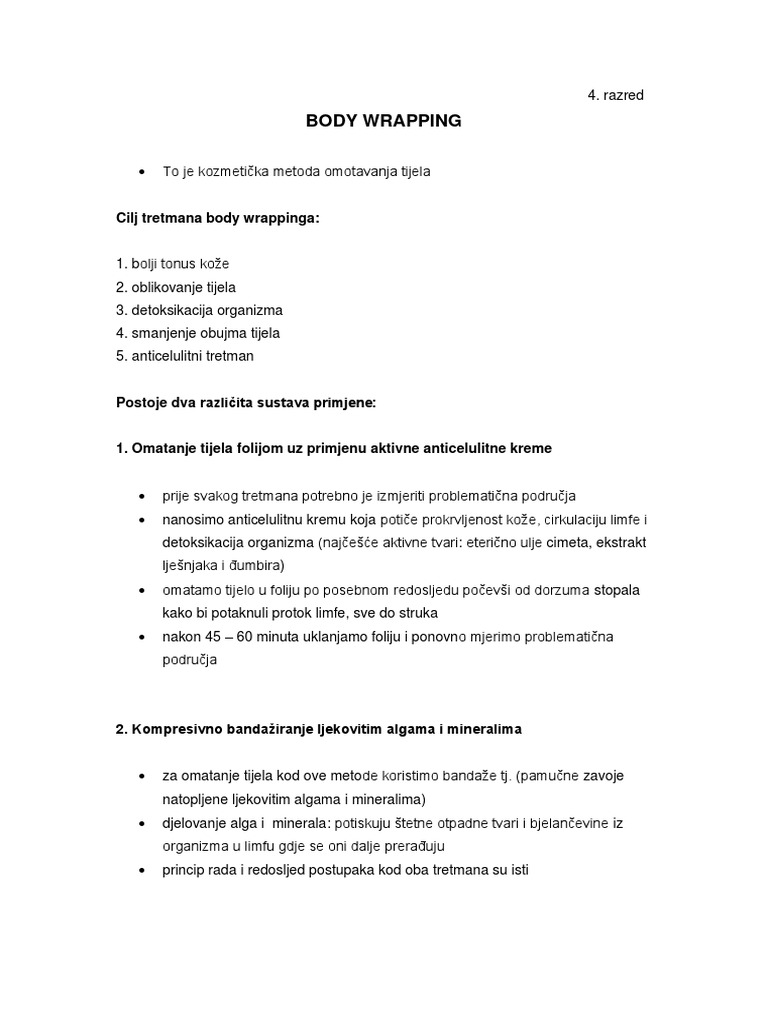 Body Wrapping PDF
