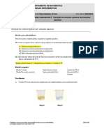 Variação do pH em soluções ácida e básica