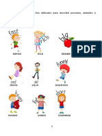 Adjetivos: Positivos, Comparativos y Superlativos