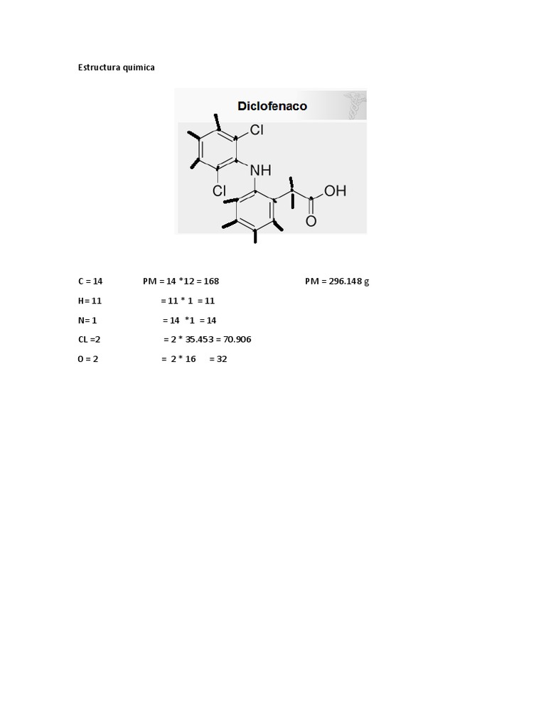 Diclofenaco pdf