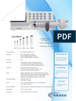 Syringe Pump White