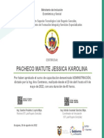 Adm - PACHECO MATUTE JESSICA KAROLINA - Signed-Signed PDF