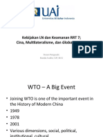 UAI Jaklugri Dan Kam RRT 7 - RRT Dalam WTO Rev
