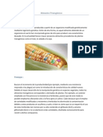 Alimentos Transgénicos