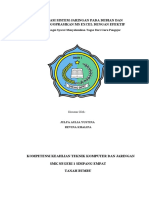 Admistrasi Sistem Jaringan Pada Debian Dan Cara Mengoprasikan Ms Excel Dengan Efektif