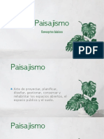 Conceptos básicos del paisajismo