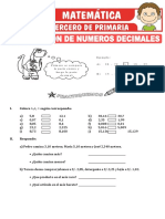 Matemática para 5to de Primaria