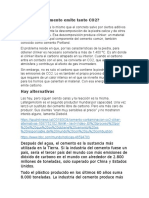 Por Qué El Cemento Emite Tanto CO2