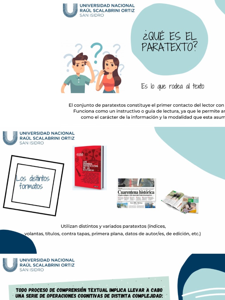 Paratexto | PDF