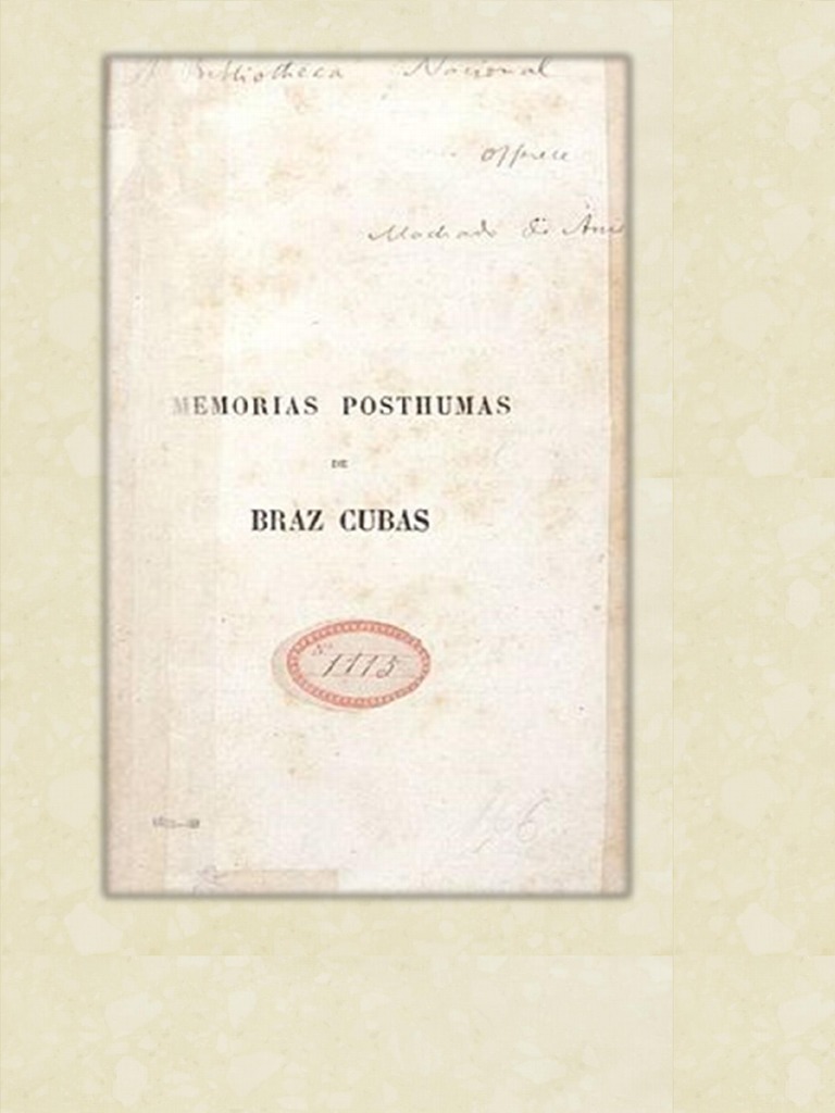 Memórias Póstumas de Brás Cubas PDF