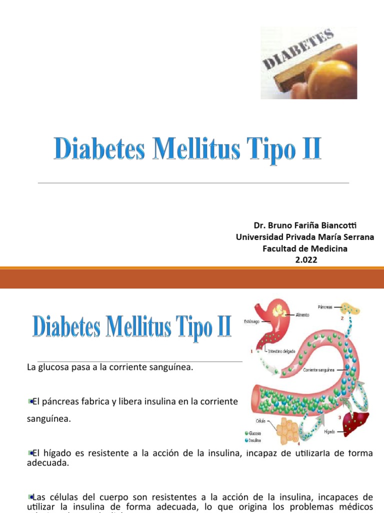 Diabetes Tipo Ii PDF Diabetes Insulina