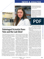 Sabotaged Scientists 2014