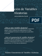 Generacion de Variables Aleatorias