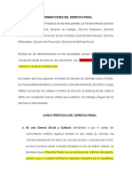 Denominaciones Del Derecho Penal 3 PDF