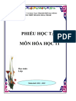 phiếu học tập hóa - lop 11-2122