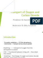 Transport of Oxygen and Carbon Dioxide