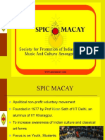 SPIC MACAY - Introduction
