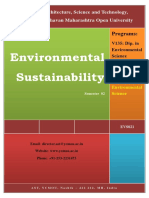 EVS021 Environmental Sustainability PDF
