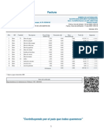 Factura: "Contribuyendo Por El País Que Todos Queremos"