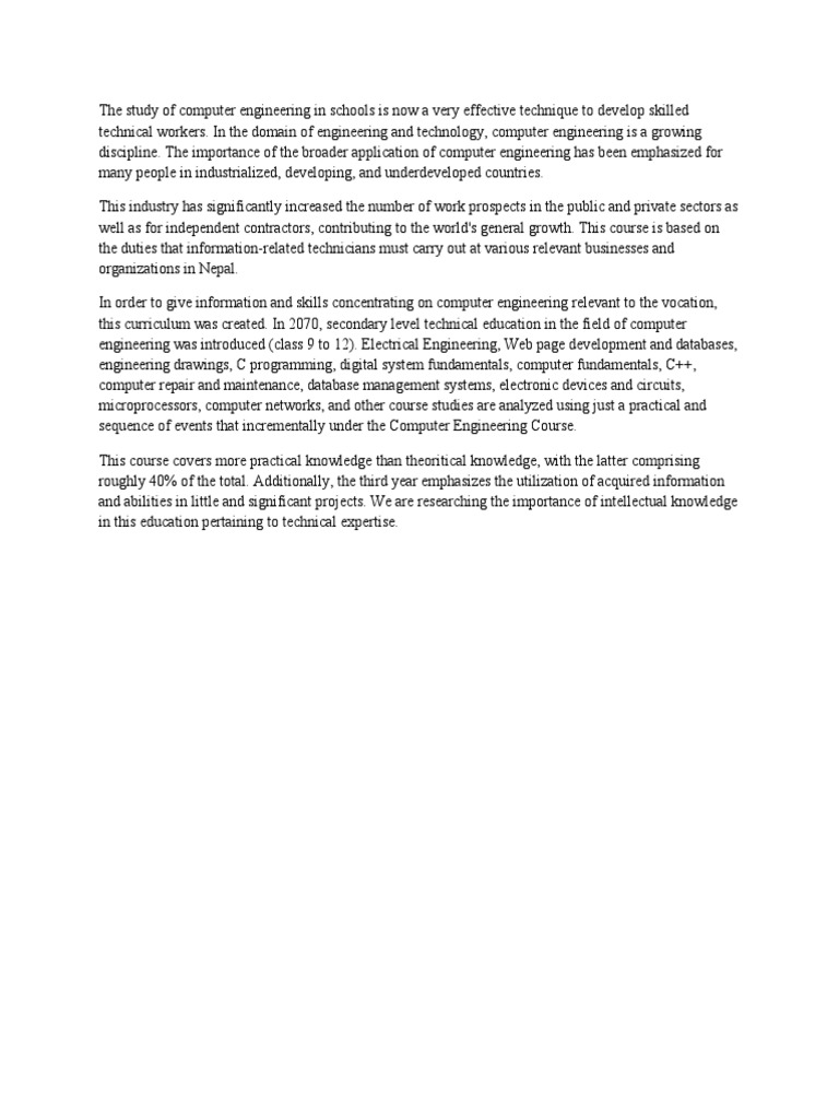 Introduction to computer engineering pdf
