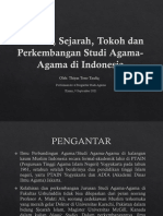 Konteks, Sejarah Dan Perkembangan Studi Agama Di Indonesia