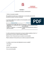 Actividade de Pedidos PDF