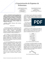 Elaboración de Espumas de PU (Inf 3)