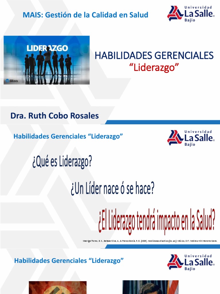 Liderazgo en Gestión de Calidad en Salud | PDF | Liderazgo