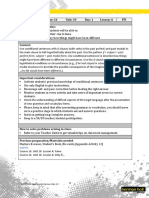 Perfect Form, Subject + Past Modal Form. Use Conditional Sentences To Describe How Things