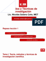 Teoría, Métodos y Técnicas de Investigación Científica PDF