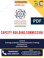 Capacity Building Commission Consultancy