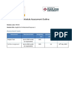 IPEC05 - Module Assessment Outline - 2023