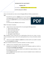 IPEC06-Written Assignment (40 Percent) - Feb 2, 2023