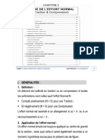 Chap. 2 - Etude de L'effort Normal - Partie 1