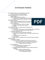 Esquemas de Estudos de Hist 2 Etapa PDF