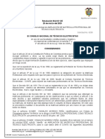 Ampliación matrícula técnico electricista