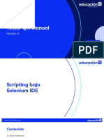 Modulo 4 - Scripting Bajo Selenium IDE