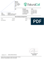 Test de Embarazo (Pregnosticon) : WWW - Naturalcell.cl Nombre Zurita Montaño Roxana 13041 #Atención