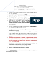 Procedimento de Aferição de PA