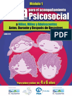 El Salvador Ministry of Health Ministry of Education and Plan International - Guide To Address Psychosocial Support MODULE 1 PDF