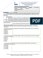 3°MEDIO AB QUIMICA Guía Evaluada Disoluciones..