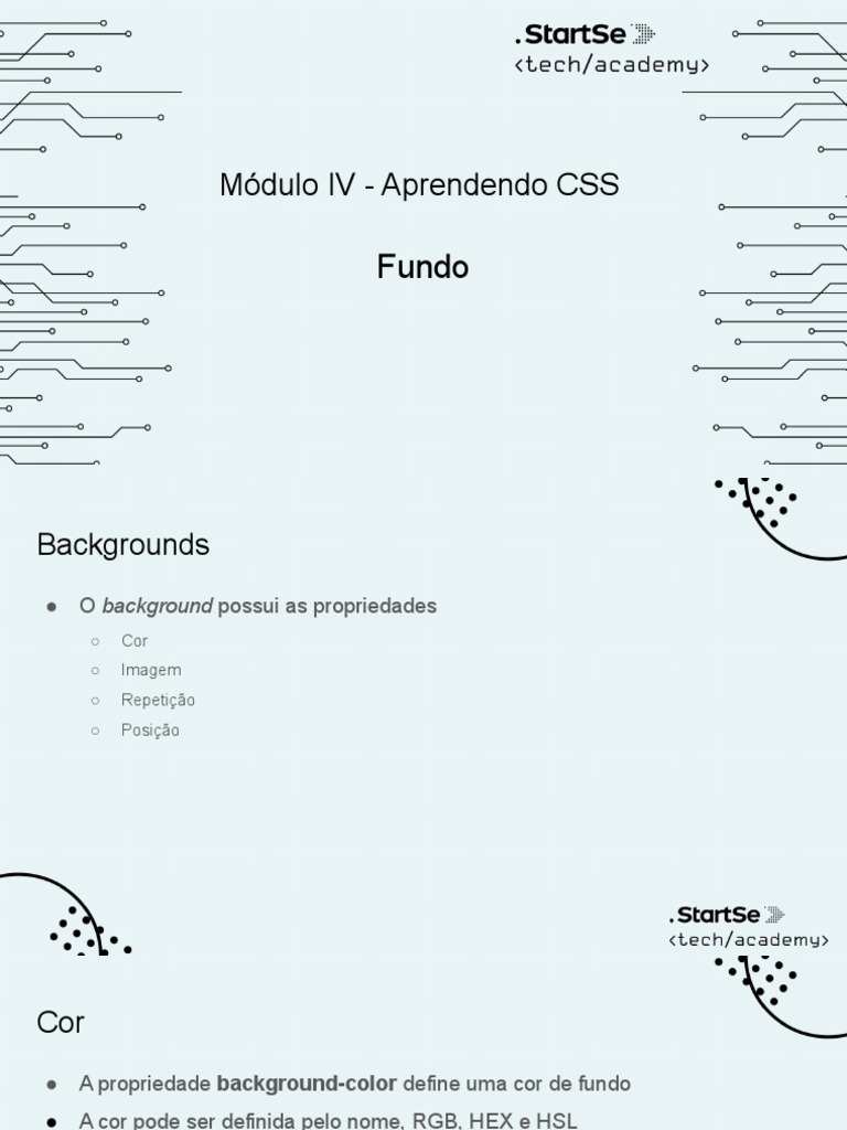 Como Usar Backgrounds em CSS | PDF